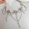 Elegant Pearl Waist Chains Versatile Hip Chain Fashion Body Jewelry  Women