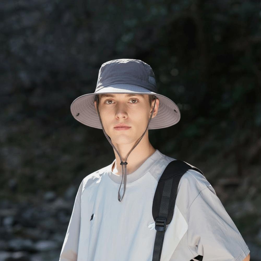Wide Brim Fishing Hat Foldable Fisherman Hat Fashionable Western Cowboy Hat Outdoor Camping