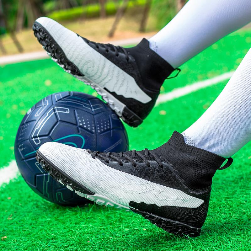 Мужские футбольные бутсы Детские футбольные бутсы Женские профессиональные футбольные бутсы Противоскользящие футбольные бутсы Chaussure TF/FG Уличные футбольные бутсы