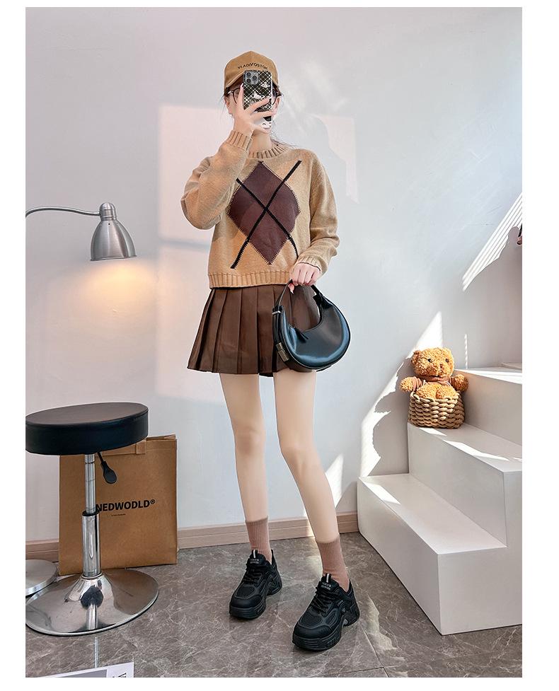 Женские кроссовки Dad в корейском стиле: Кроссовки для бега на толстой подошве весна 2025 K6005