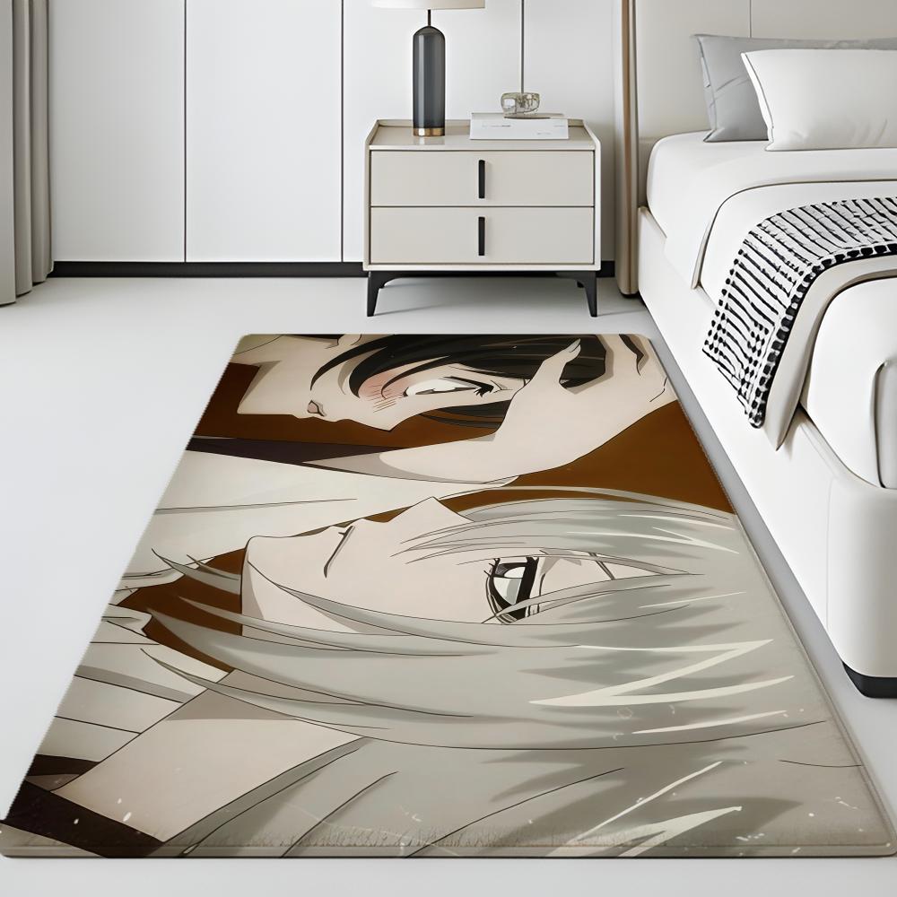 anime K-Kamisama Kiss Floor Mat Soft Flannel Entrance Door Mat Non Slip Absorbent Bathroom Bedroom Floor Rug