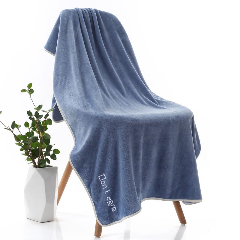 Впитывающее толстое банное полотенце из микрофибры Мягкое впитывающее быстросохнущее полотенце Наборы для ванной комнаты Большое пляжное полотенце Роскошные спа-полотенца для отелей для дома Гостиничные полотенца