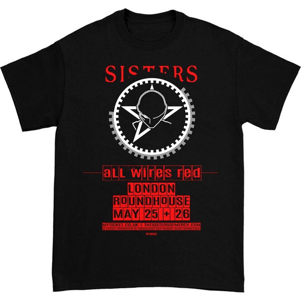 Коллекция The Sisters Of Mercy Тур 2025 Подарок для фанатов 16D354 Унисекс Футболка