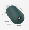 USB-подогреватель рук с функцией Power Bank 2-в-1 Мини-электрообогреватель Карманный обогреватель большой емкости Зимний подарок для холодной погоды