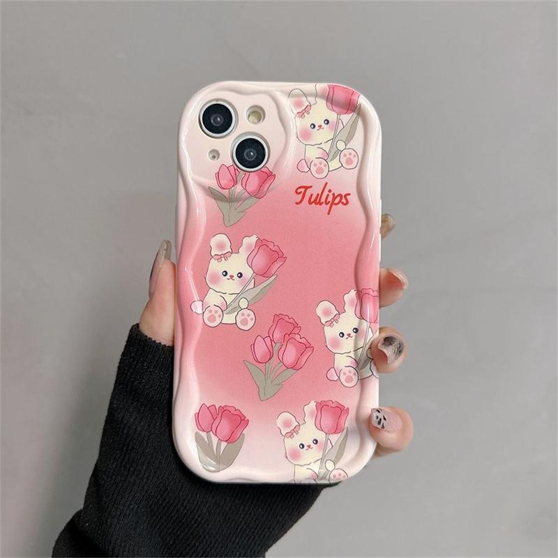 Розовое Сердце Цветок Тюльпан Чехол Для Infinix Note 40 30 Pro Zero 30 Hot 40i 30i 30 Play Smart 8 Tecno Spark 20 Чехол Мягкий Capa