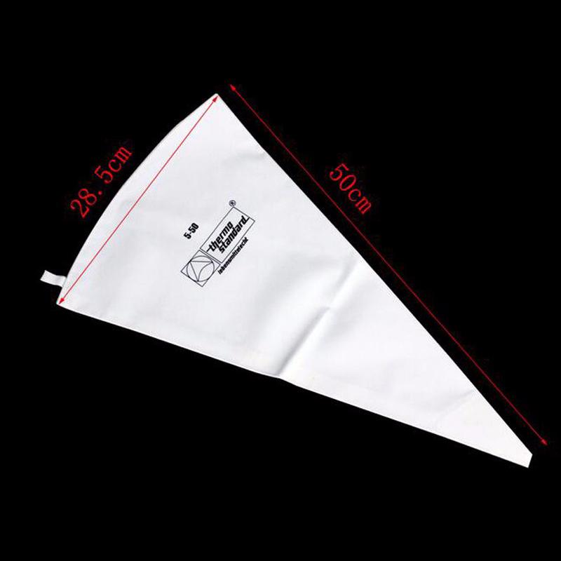 35/40/46/50cm 100% Cotton Cream Pastry Icing Bag Baking Cooking Cake Tools Piping Bag Kitchen
