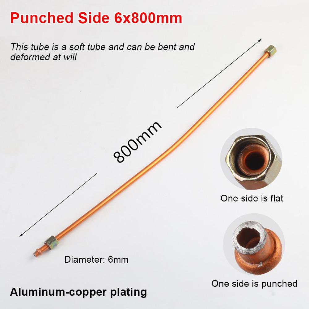 1Pcs 200/400/600/800mm Pressure Relief Valve Tube Air Line Hose  Air Compressor Replacement Parts