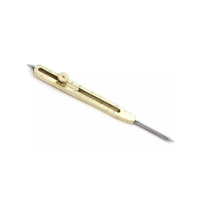 Proportional Scale Divider 9 Inch Solid Brass Drawing Tool for Artists Gifts