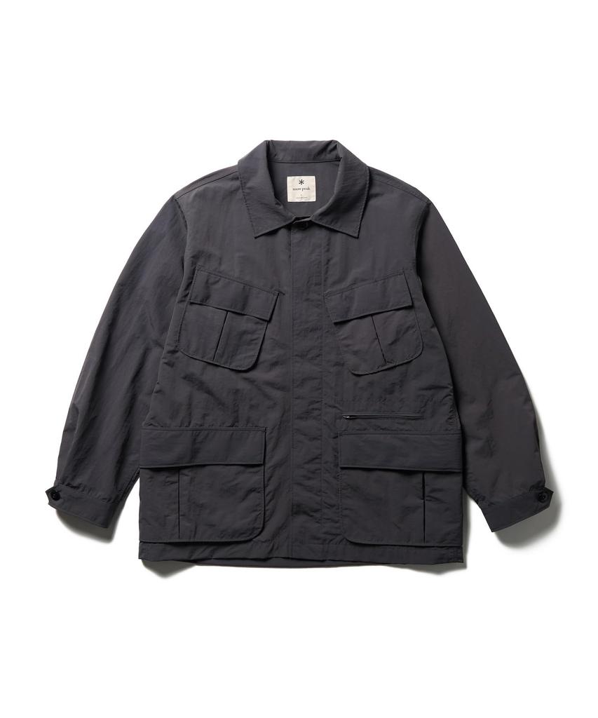 Nylon Washer Jacket Outerwear Jacket CHARCOAL M [Snow Peak] JK-26SU006 Men's Women's