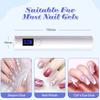Mini UV Nail Lamp Dryer Machine Portable USB Rechargeable LED Nail Quick Drying Light Handheld Manicure Lamp For Gel Varnish