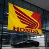 Мотоцикл Для HONDA Флаг 120 г Матовый полиэстер Сублимационная печать Прочный MG21 Подвесной флаг Для домашнего декора Мероприятие Подарок на выпускной