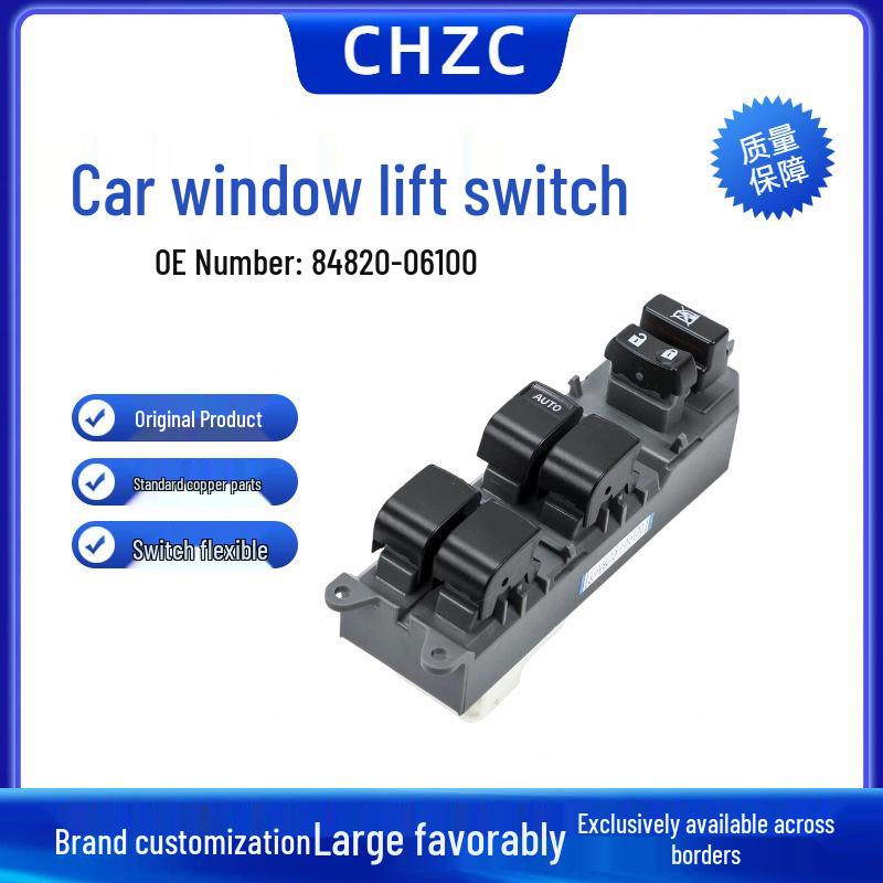 84820-06100 Переключатель стеклоподъемника для аксессуаров Toyota Camry/Corolla