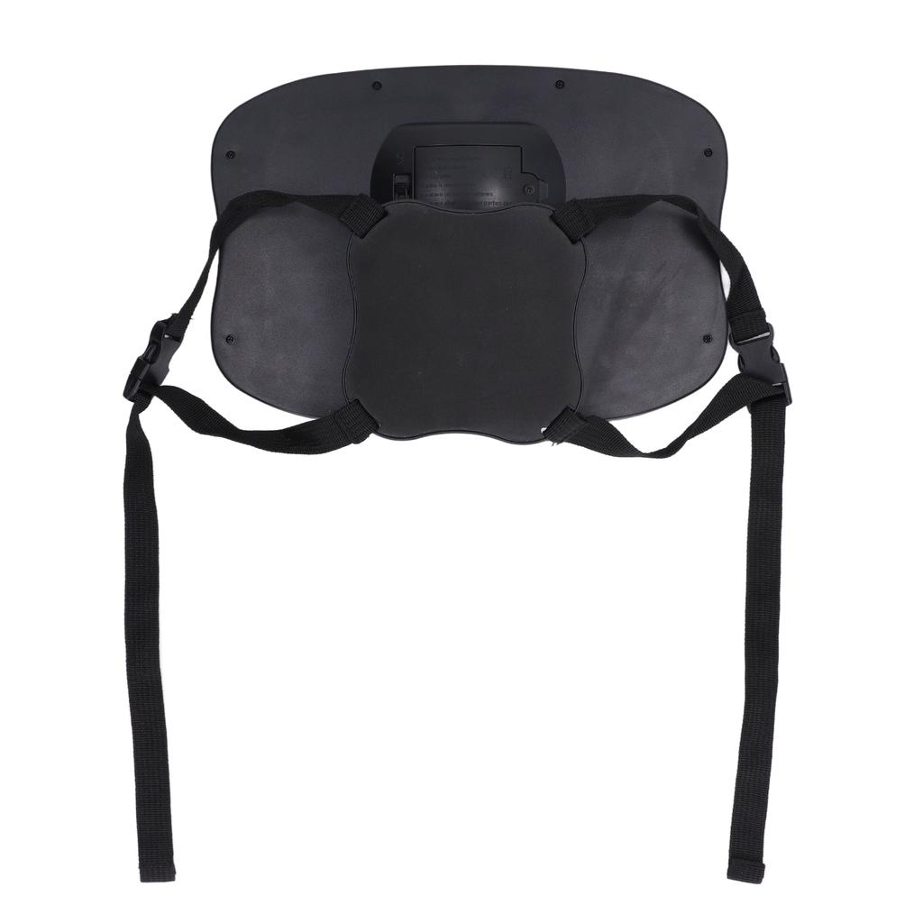 Детское автомобильное зеркало, ударопрочное, вращающееся на 360 градусов, широкое, прозрачное, детское зеркало заднего вида со светодиодами