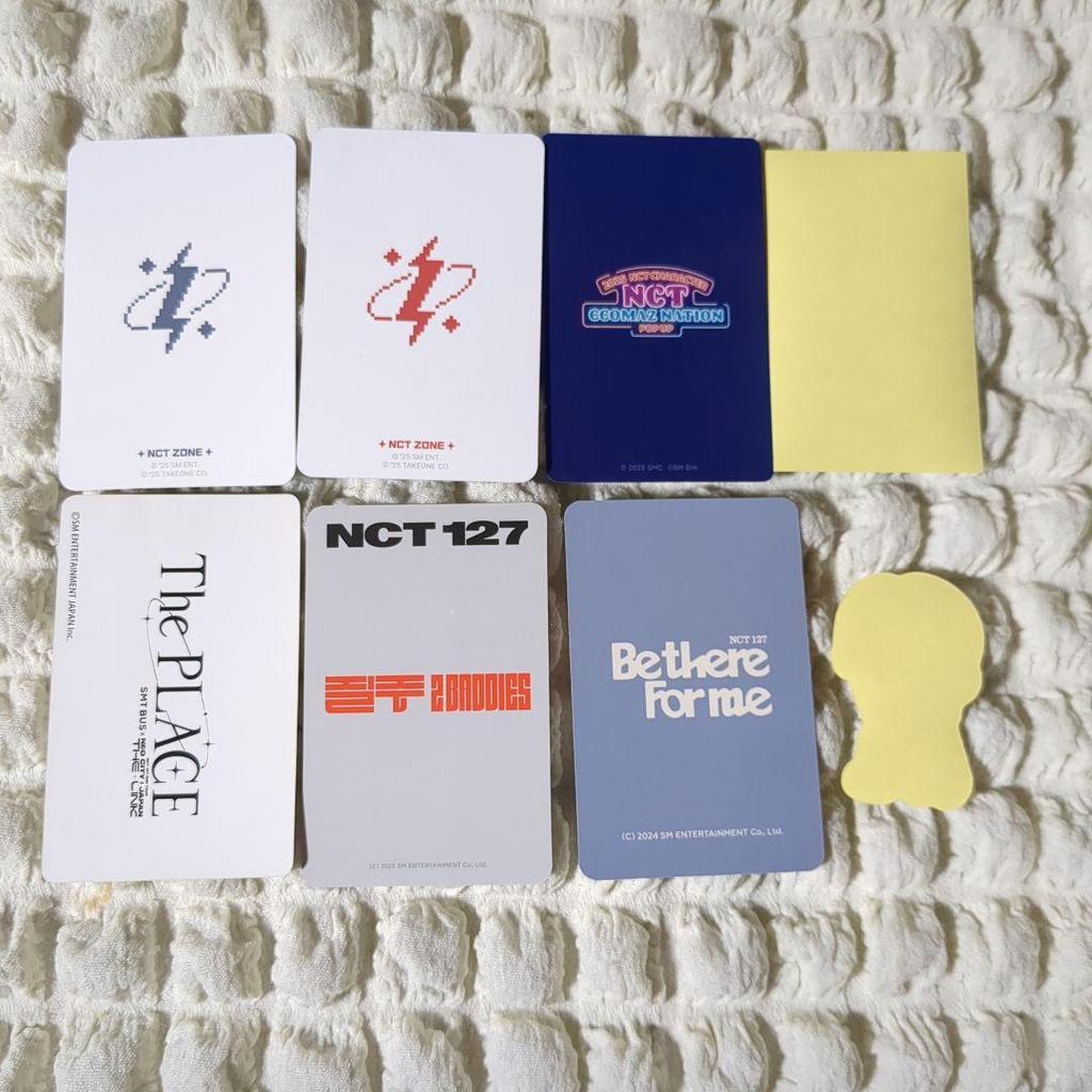 [Б/У] NCT127 Джонни Коллекционные карточки Бонус NCT ZONE Оптовая продажа