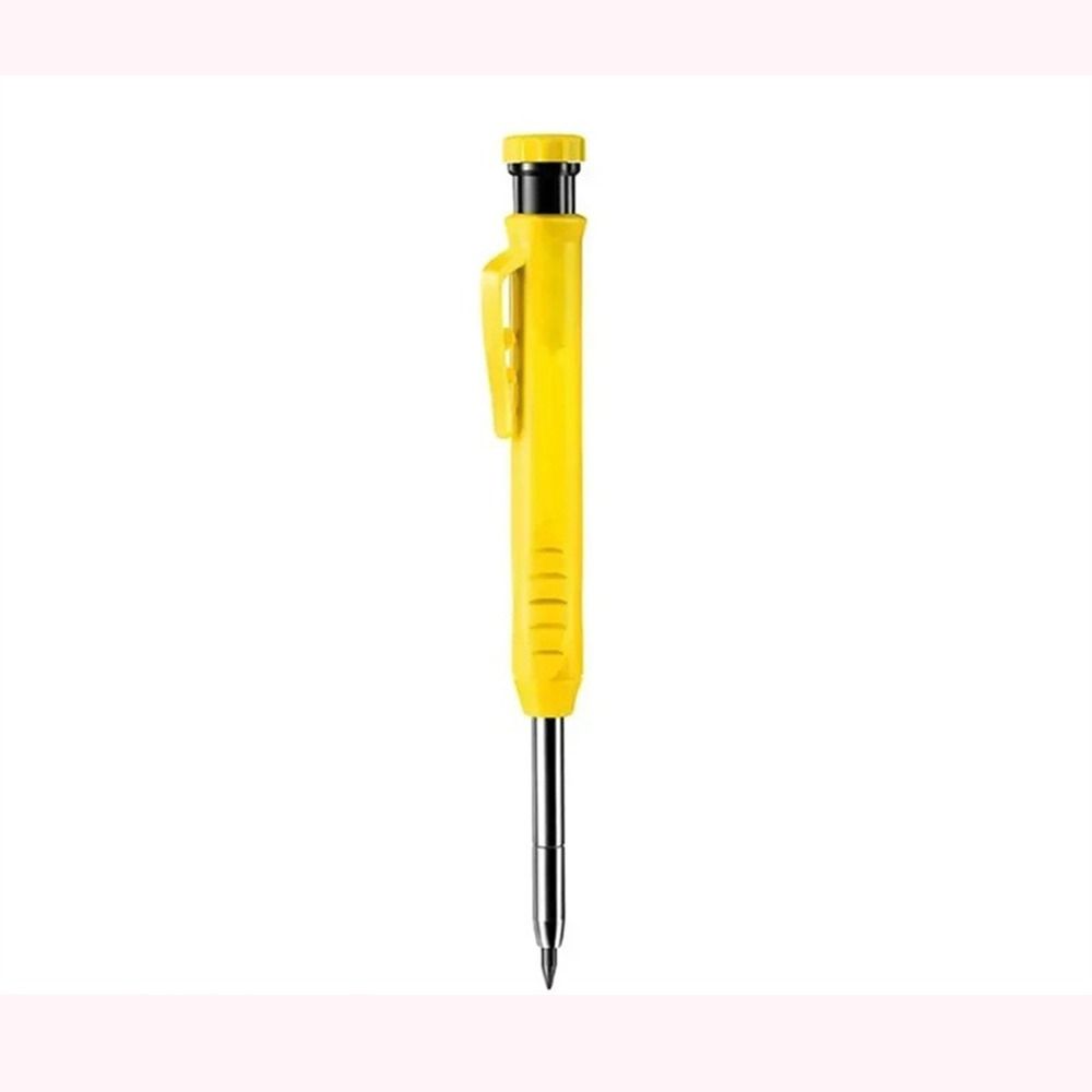 Built-in Sharpener Mechanical Pencil Solid Carpenter Pencil Woodworking Construction