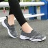 New Women's Shoes Mesh Walking Shoes Breathable Sports Casual Shoes Light Lazy Shoes Light Mouth Shoes Large Size 4142