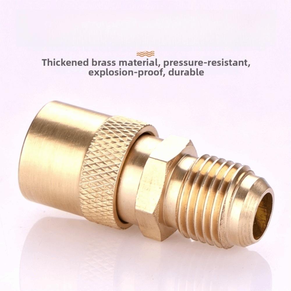 Brass Female Quick Coupling Heat Resistant Hose Barb Coupler Mold Cooling Systems