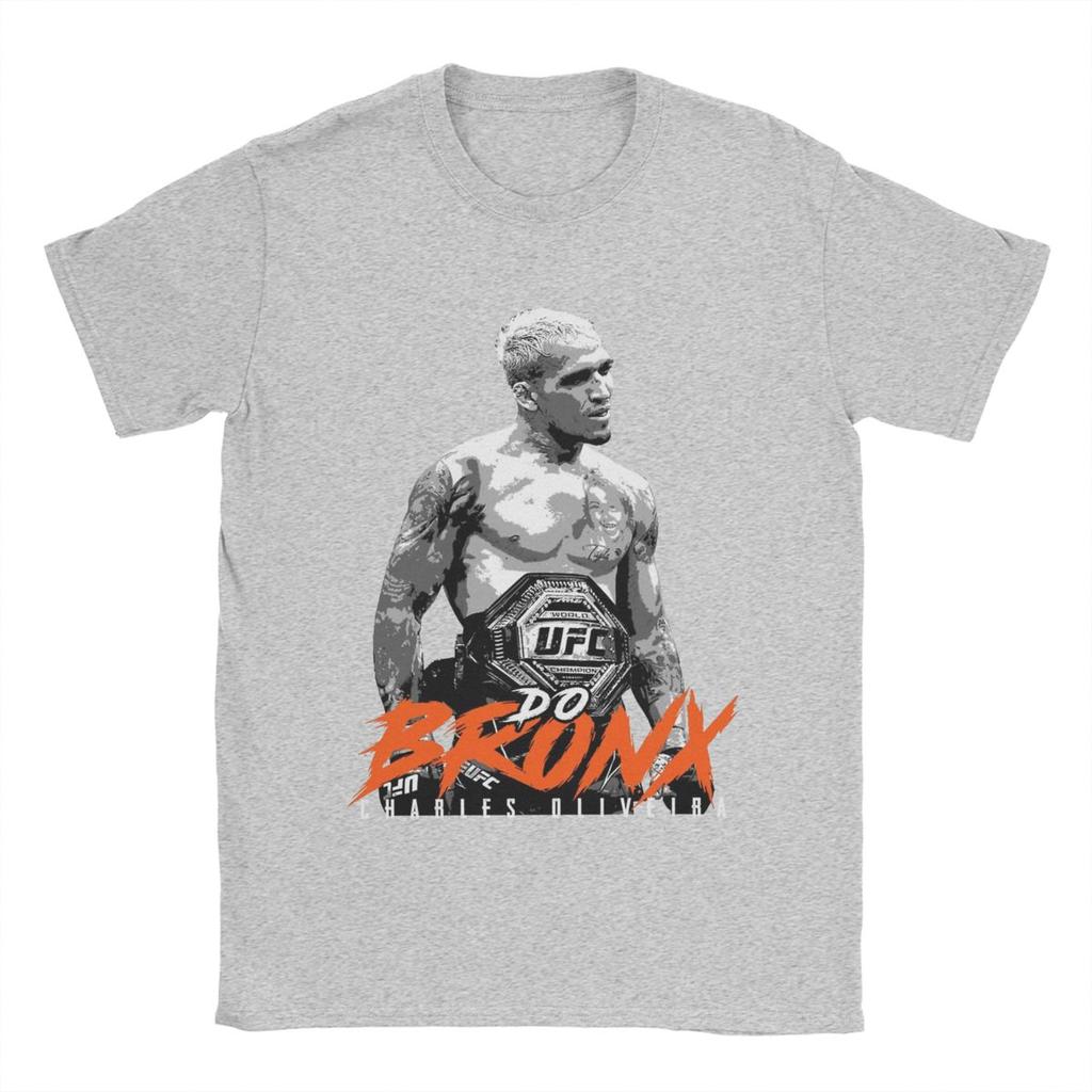 Мужская Женская Бразилия Чарльз Оливейра Клуб Боксерская Футболка Наряд Смешная 100% Хлопковая Футболка Футболка Одежда Графическая Печать