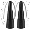 Two Leaf Portable Mosquito Repellent Fan Battery Powered Fly Repellent Fan  Home Use