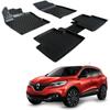 3D коврик для пола - SCOUTT - Renault Kadjar - Премиальная резина - Водостойкий - На заказ