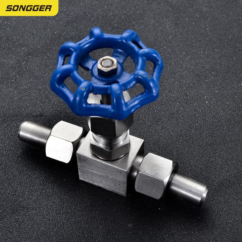 Stainless Steel Needle Valve 304 316 Threaded High Pressure Industrial Fluid Control Instrumentation Valve