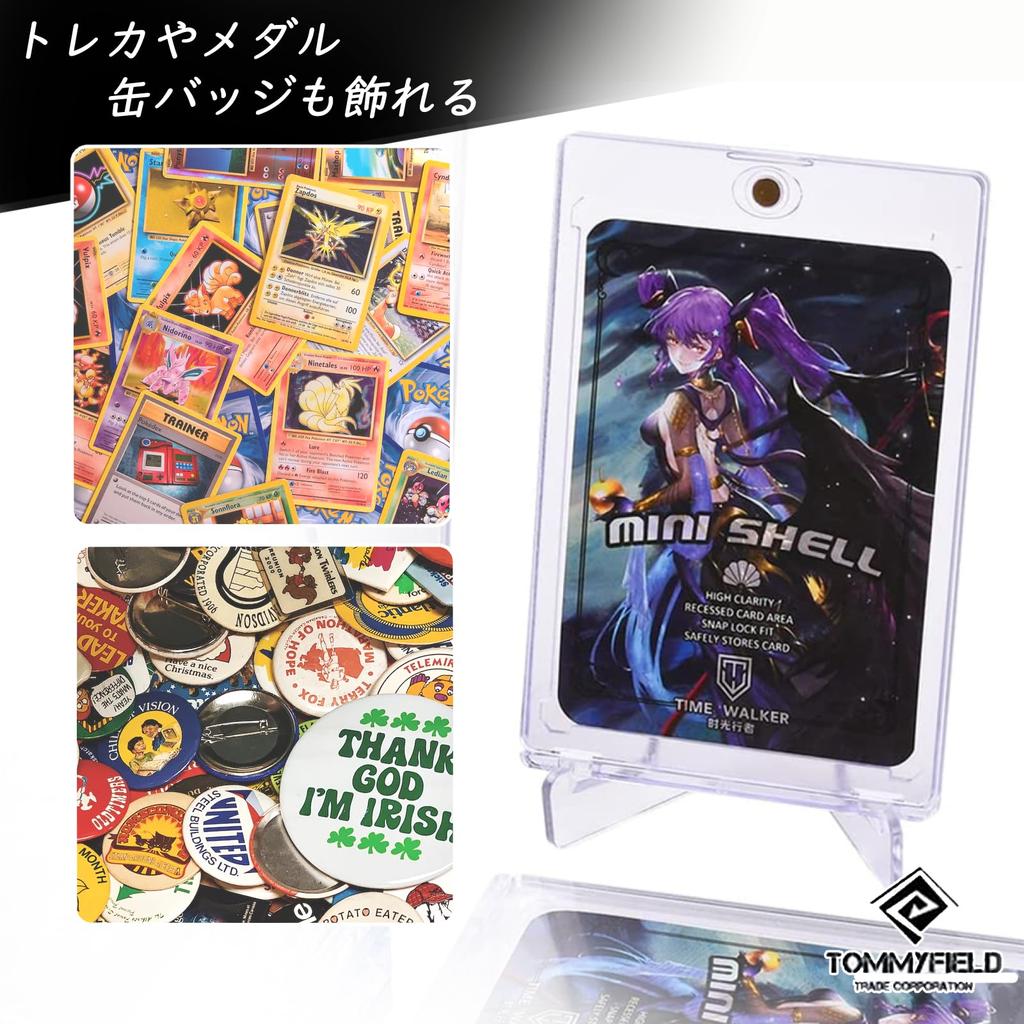 Подставка для карт TOMMYFIELD, подставка для коллекционных карточек, магнитный загрузчик, 12 шт.