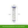 Shower Nozzle Replacement Filter Element with High Compression Cotton Core for Water Purification.