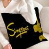 Cartoon The S-Simpsons Cushion Cover Pillow Cover Decor Pillowcase Printed Cushion Case For Couch