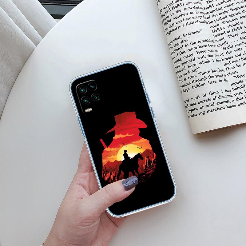 RP25 Cowboy Transparent Phone Case for Motorola Moto Edge 20 30 40 50 S30 Fusion Ultra Pro Neo Lite + G200 G23