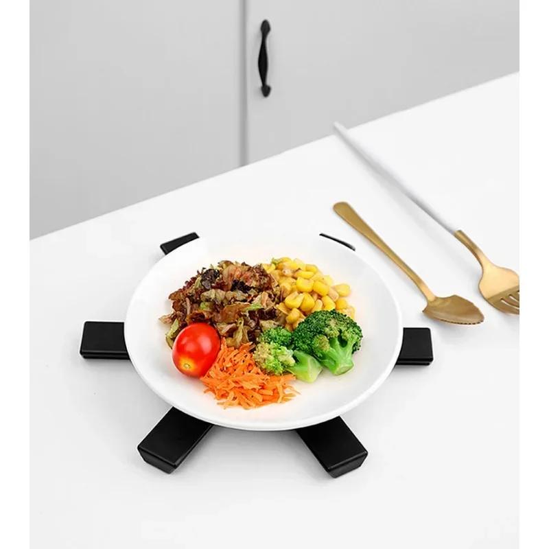 Для горячих кастрюль и сковородок Кухонные принадлежности Складные подставки под горячее Подставки под сковородки Прихватки для кастрюль Устойчивые подставки