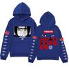 Naruto Uchiha Clan Hoodie Fleece Lined Warm Loose Sweatshirt Unisex Winter Casual Streetwear