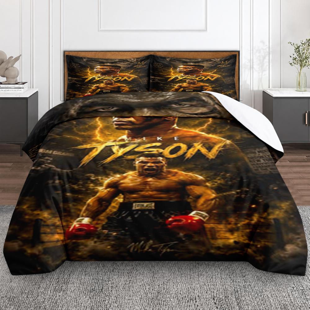 "Stone Cold Steve Austin Wrestling Icon Print Bedding set (1 duvet cover, 2 pillowcases, duvet not included)"