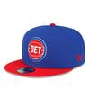 Крышка 9FIFTY Detroit Pistons синяя x красная