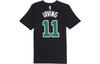 Nike T Shirts Men's Crew Neck Moderate Straight Fit 870761-019