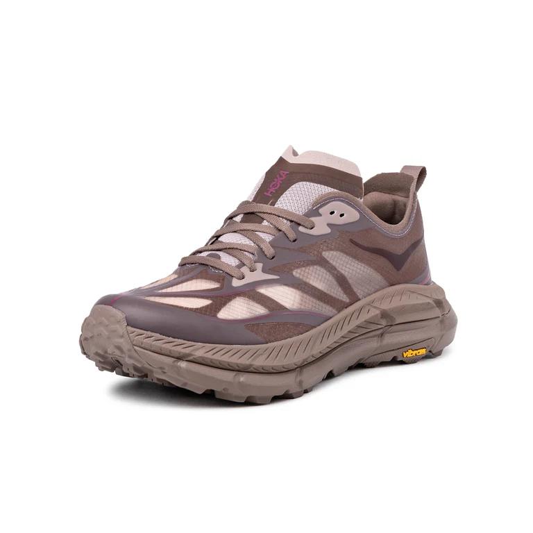 HOKA One One Mafate Speed 4 Lite Удобные Беговые Кроссовки Унисекс Кроссовка Коричневый 1168450-DYRP