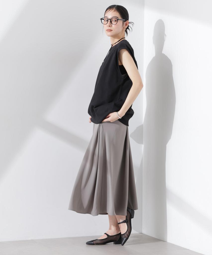 Sleeveless Sweat Tops F 010 Black [Nano Universe] Women's 669-5124320