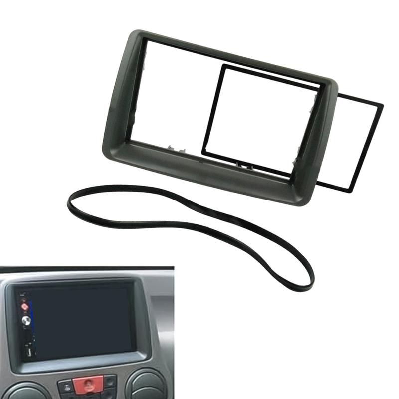 2 DIN для Fiat Panda 169 2003-2012 Панель для установки радио/DVD/стерео/CD на приборную панель Комплект отделки Рамка Установочная отделка