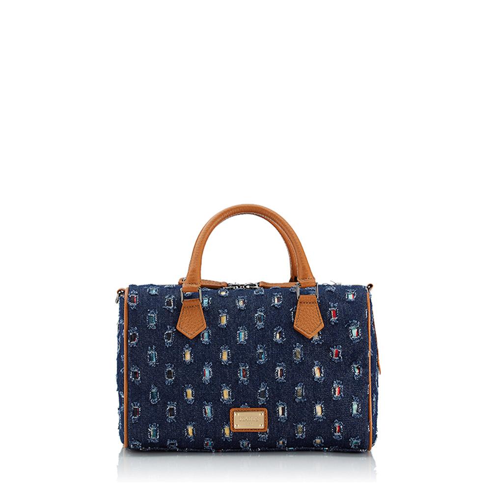 Karis Montappone Iris Small Women'S Denim Tote Bag