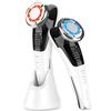 Facial Beauty Device EMS Hot and Cold Care LED Light 8 Functions In 1 Hot and Cold Facial Beauty Device for Eyes and Mouth Care Ion Pores Home F