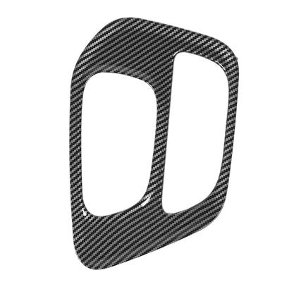 Декоративная защитная накладка на панель переключения передач, устойчивая к царапинам, цвет карбонового волокна, рычаг переключения передач
