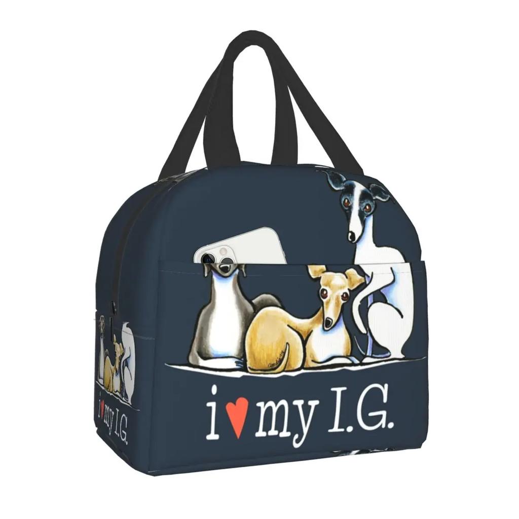 Scottish Terrier Resuable Lunch Boxes Women Multifunction Butterfly Scottie Dog Thermal Cooler Food Insulated Lunch Bag