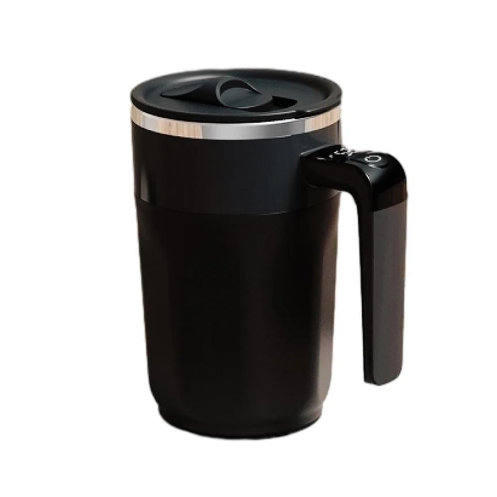 Новая чашка для смешивания 400 мл ABS 316 нержавеющая сталь кофейная чашка силиконовая перезаряжаемая самоперемешивающаяся кружка кофе