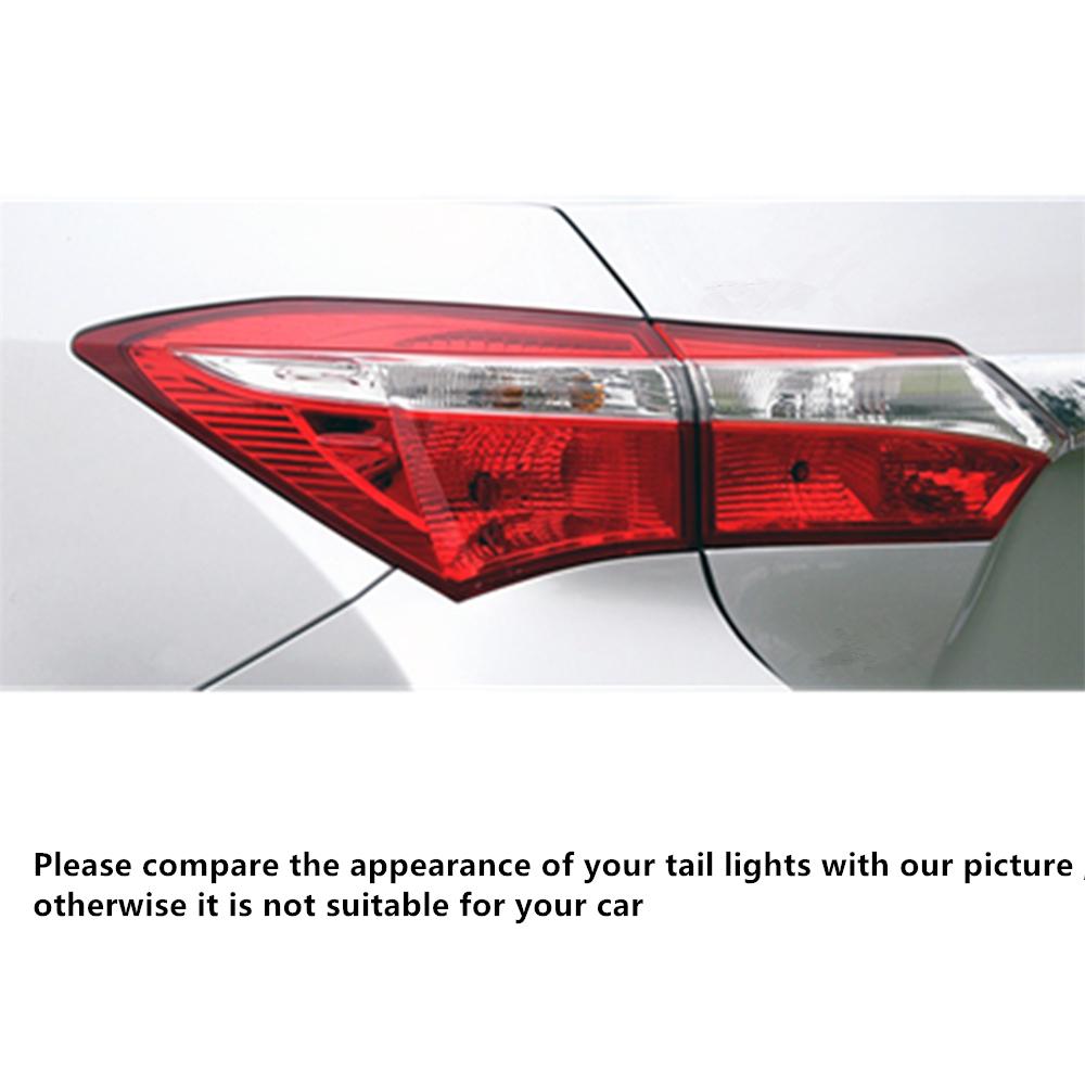 4 шт. Задняя уплотнительная прокладка для заднего фонаря для Toyota Corolla 2014-2018