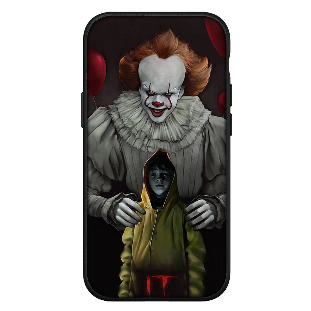 Для iPhone 17 16 15 Xiaomi Poco F7 F8 X7 X6 C85 C75 C71 M8 Redmi Note 14 13 12 11 Pro Max 14C 13C 15C A4 Чехол для телефона Пеннивайз Обложка по книге Стивена Кинга «Оно»