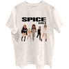 The Spice Girls Unisex T-Shirt Photo Poses White (2XL)
