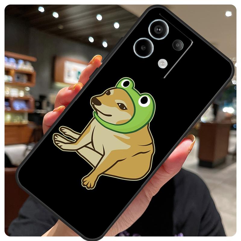 Чехол Cheems Doge для Xiaomi Redmi Note 14 10 11 12 13 15 Pro Plus Чехол для Redmi 15 15C 14C 10C 12C 13C