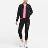 Nike Куртка женская Dri-FIT Swoosh Run со светоотражающим логотипом и принтом, складная, с воротником-стойкой, черная DD4926-010