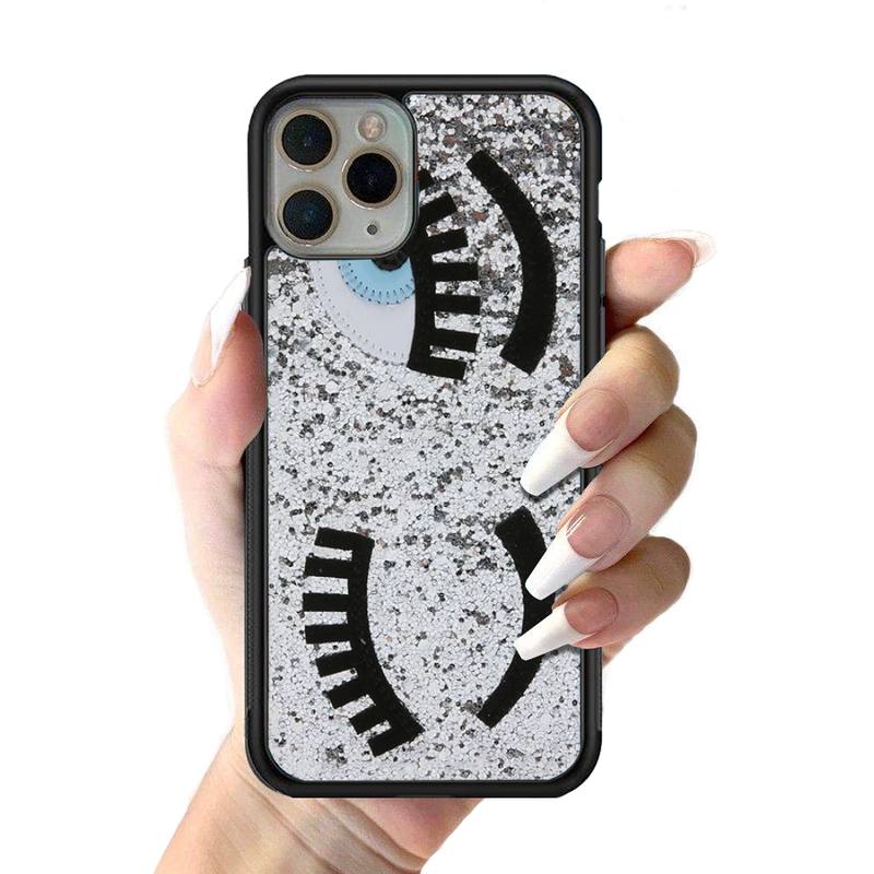 Чехол для телефона Ferragnies Eyes Chiara, силиконовый чехол из ПК + ТПУ для iPhone 11 12 13 Pro Max 8 7 6 Plus X SE XR Hard Fundas