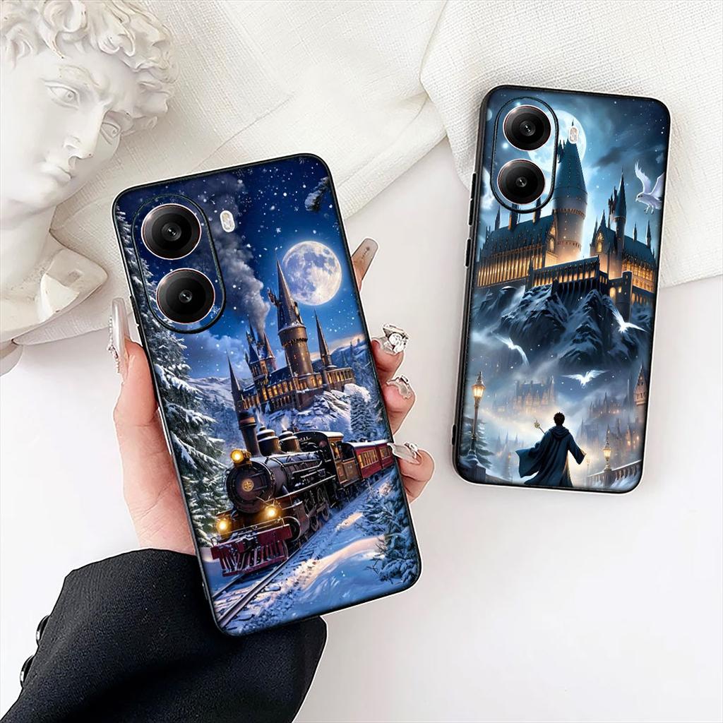 Cool Harries Owl Wand Art Potters Protective Cover for Xiaomi Redmi 15C 15 A5 9A 9C NFC 9T Note 9 8 8T Phone Case