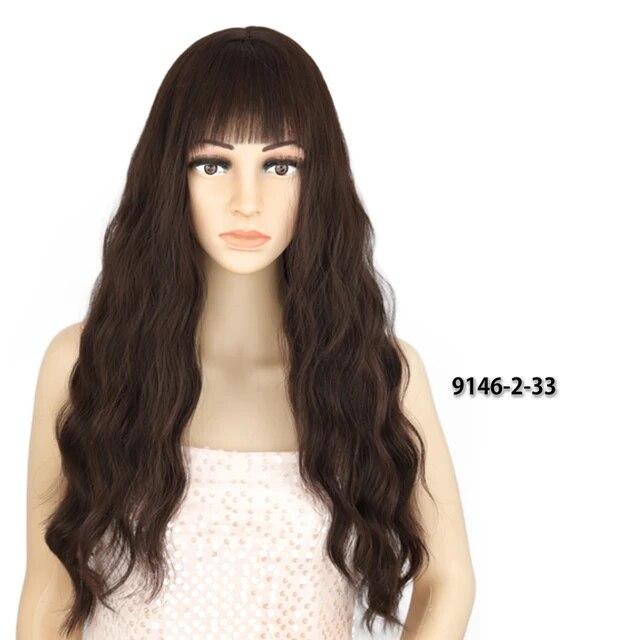 Синтетический длинный оранжевый парик с золотыми медовыми волнами и яркими пятнами, парик для косплея, женский термостойкий средний парик